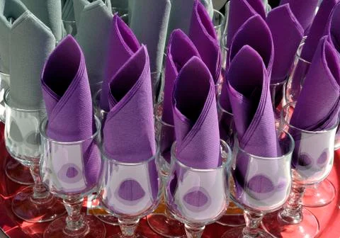 Napkins Stock Photos