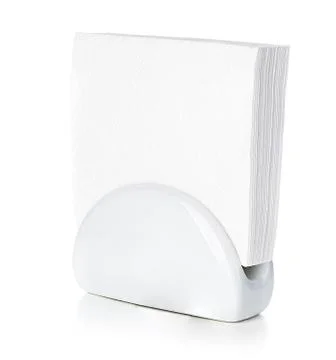 Napkins in a stand Stock Photos