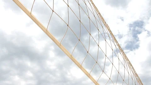 Naples Beach Sunset VolleyBall Stock Footage 93460986
