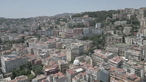 Naples beautiful skyline Stock Footage 312273403