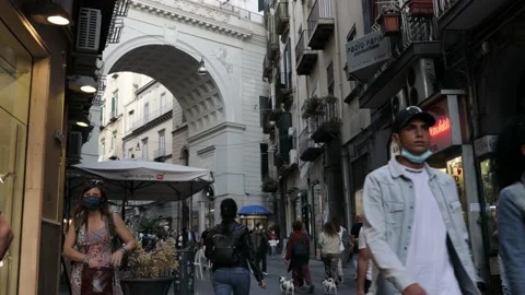 NAPLES CITY CENTRE Stock Footage 142637581