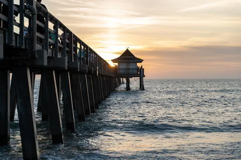 Naples, FL Pier Stock Photos