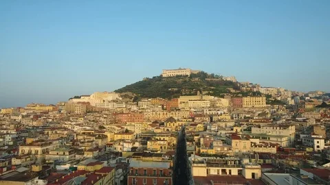 Naples Italy Castle Видео 104584750