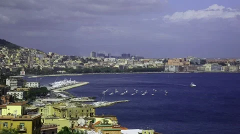 Naples marina time lapse Stock Footage 64219007