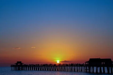 Naples Pier Stock Photos