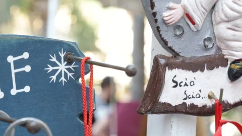 Naples souvenirs Stock Footage 128448434