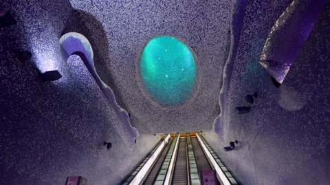 NAPLES TOLEDO STATION 库存影片 142637894