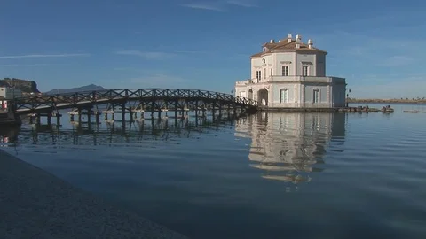 Naples, the Vanvitellian house Stock Footage 106521122