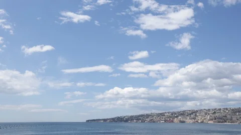 Naples waterfront Video stock 128452268