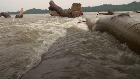 Napo River, Ecuador Stock Footage 73159851