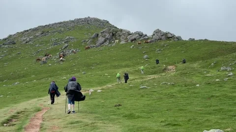 Napoleon mountain route Stock Footage 282651617