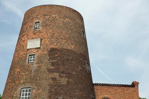 Napoleon's observatory in Fleurus Stock-Fotos