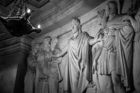 Napoleon's tomb Foto stock