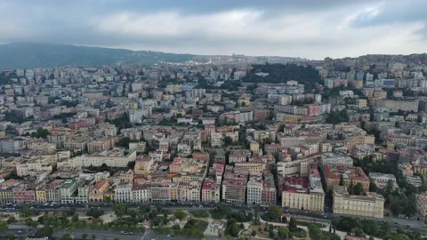 Napoli, linea di costa Stock Footage 201973661
