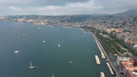 Napoli, lungomare Stock Footage 201973662