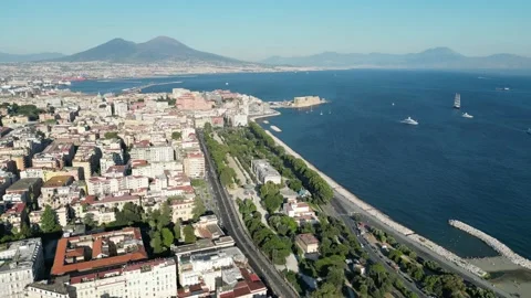 Napoli, Villa Comunale Video stock 202279746