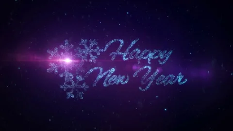 Nappy New Year 2018.Blue. Stock Footage 81572970