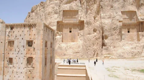 Naqsh-e Rustam, Iran 스톡 동영상 33636236