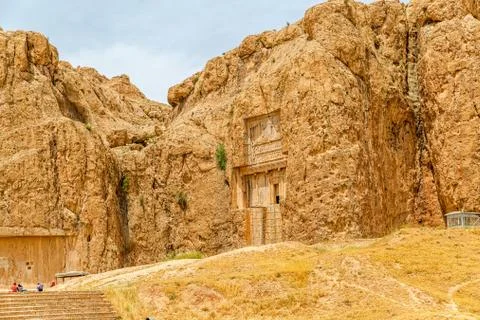 Naqsh-e Rustam tomb Foto stock