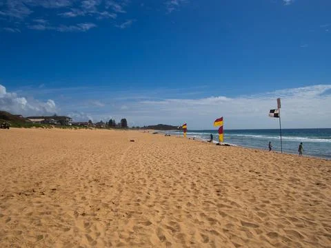 Narabeen Beach Foto stock