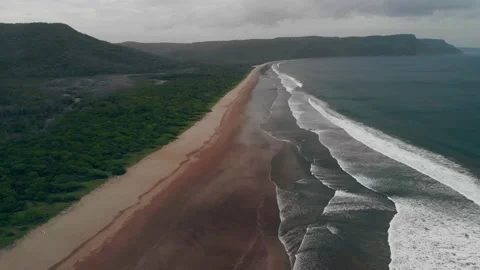 Naranjo Beach by drone Video stock 169595246