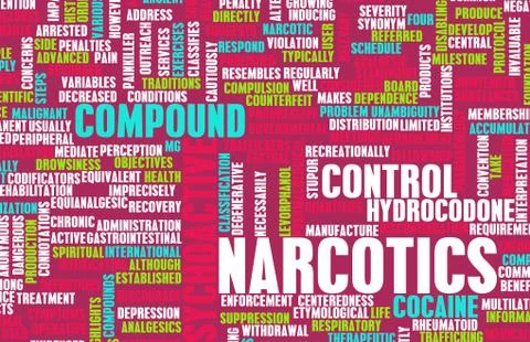Narcotics Stock Illustration