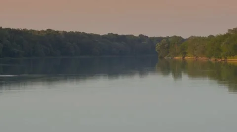 Narew River in Poland.  Stock-Footage 66013407