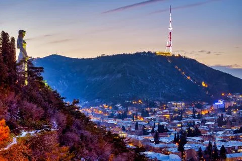 Narikala Hill Stock Photos