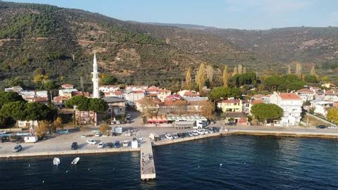 Narli town in bursa, turkey Stock Photos