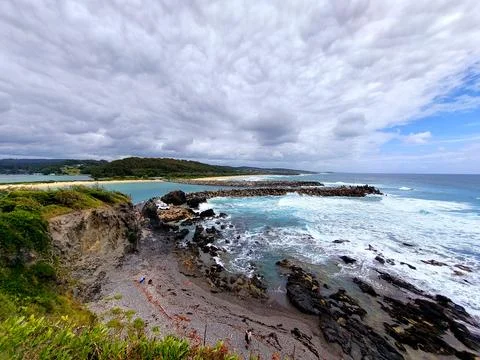 Narooma seaside Stock Photos