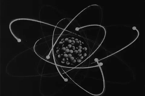 Narrator explains the process of radioactivity - 1956 Stock Footage 106394916