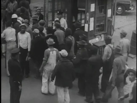 Narrator talk about the contribution of industrial army in world war II - 1941 Stock Footage 97572889