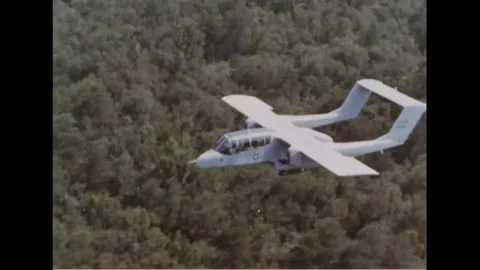 Narrator talk about features and capability of forward air controllers - 1968 Stock Footage 99912771