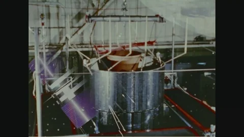 Narrator talks about Application Technology Satellite - 1970 Stock Footage 104333524