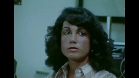 Narrator talks about the career start of Astronaut Judith Resnik - 1978 Stock Footage 104334525