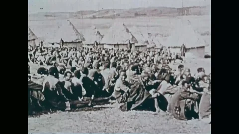 Narrator talks about the Mau Mau Rebellion - 1952 Stock Footage 106387598