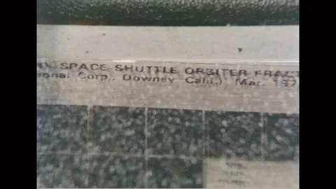 Narrator talks about the microfiche - 1975 Stock Footage 104333728