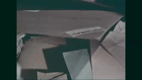 Narrator talks about the rapid growth of the post office - 1960 Stock Footage 94255893