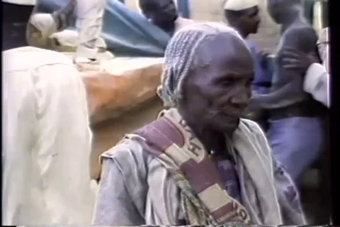 Narrator talks about resettlement program - 1985 Stock-Footage 112160699