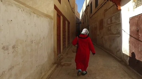 Narrow Alleys Stock Footage 92420872