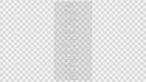 Narrow animated block with scrolling abstract code. Stock Footage 232084814