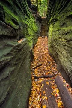 Narrow Crevice Foto stock