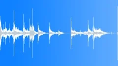Narrow-necked bottle falling on a stone not breaking 2Sound Effect