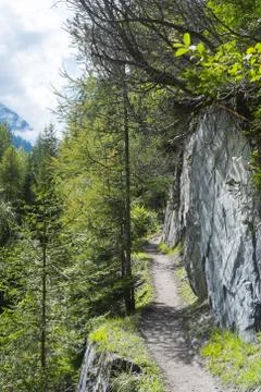 Narrow passage Foto stock