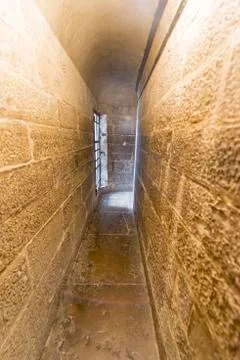 Narrow passage Stock Photos