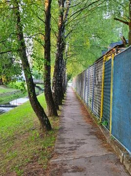 Narrow path Stock Photos