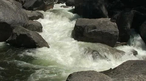 Narrow Rapids Stock Footage 8945917