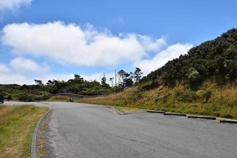 Narrow Road Stockfoto's