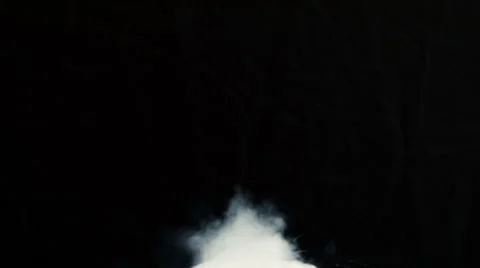 Narrow Smoke Bubbeling Stock Footage 68415218