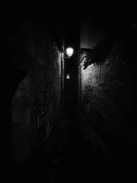 Narrow street Stock Photos